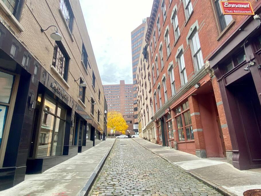 דירות Downtown Albany 1 Bed + Workstation @ Maiden Lane מראה חיצוני תמונה